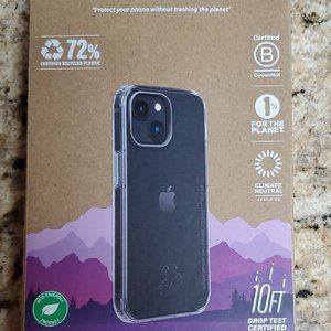 Nimble Disc Case for Apple iPhone 12/13 Mini Clear Eco- Friendly Case